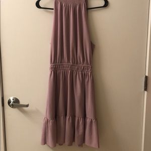 Lilac spring dress